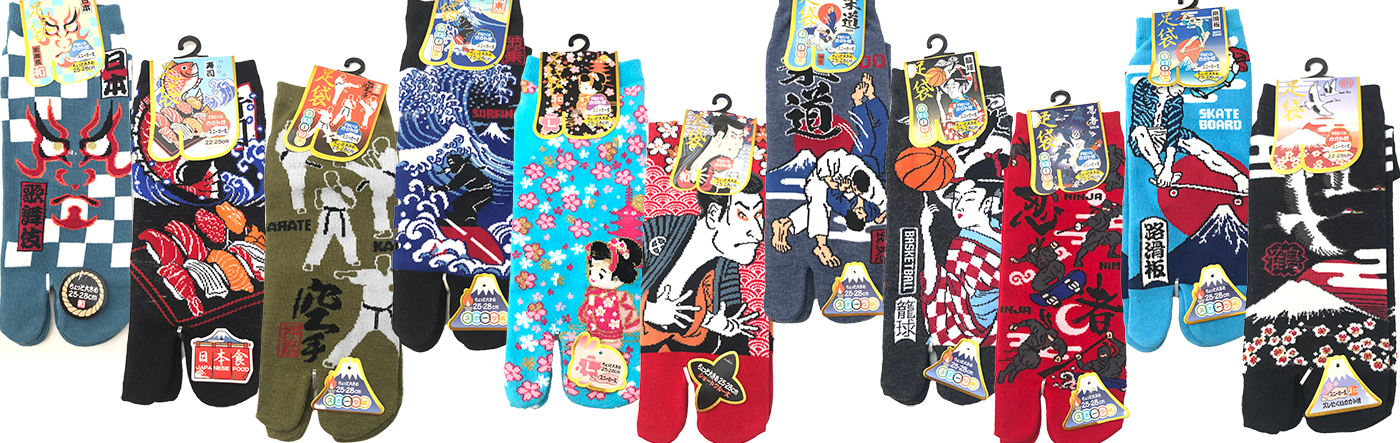 Japanese Design Tabi Socks